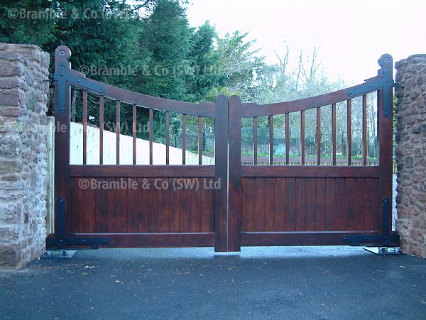 Bespoke Wooden Gates, Somerset